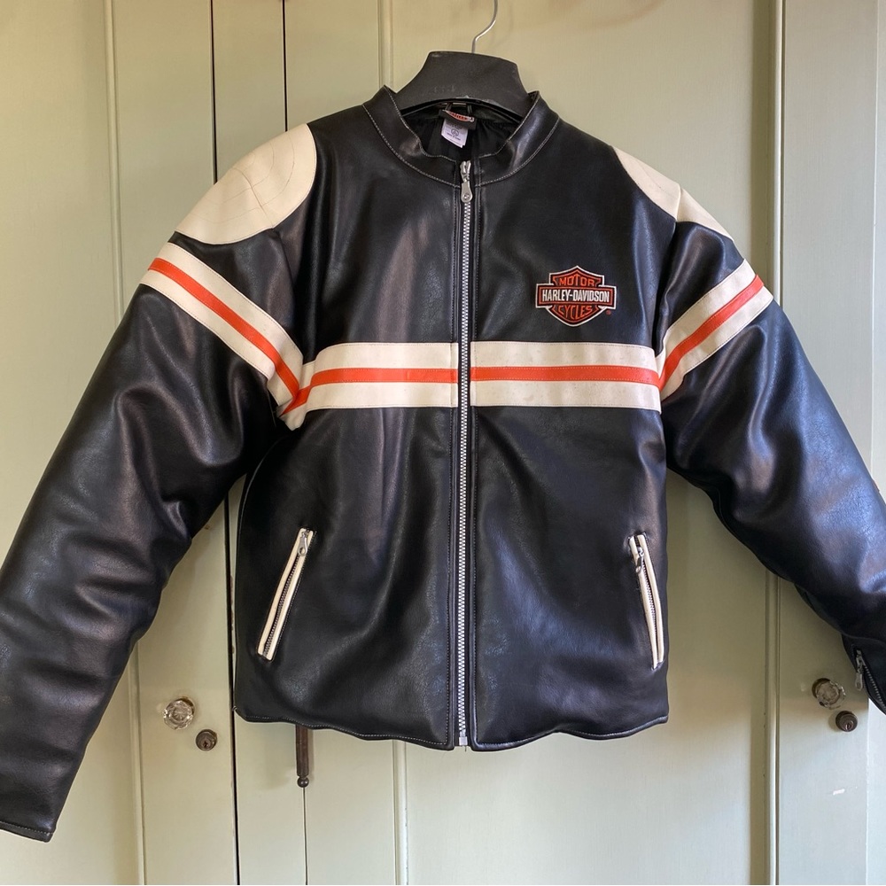 Harley-Davidson Youth Boys L 16/18 Motorcycle Jacket